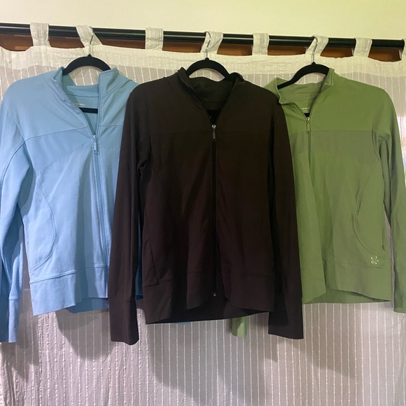 Tuff Athletics Yoga Zip Ups - Picture 1 of 4